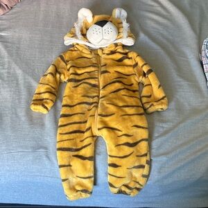 Tiger Striped Toddler Onesie Costume 12-24m